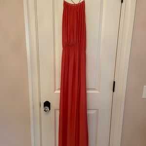 Zara orange maxi